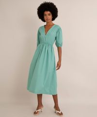 vestido-midi-de-algodao-com-amarracao-manga-bufante-azul-petroleo-1017141-Azul_Petroleo_3