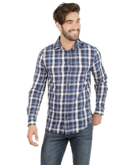 Camisa-Slim-Xadrez-Azul-Marinho-7974837-Azul_Marinho_2