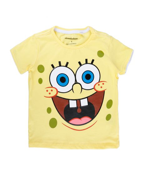 Camiseta-com-Estampa-Bob-Esponja-Menino-Amarela-8146652-Amarelo_1