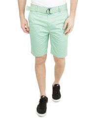 Bermuda-Slim-Estampada-com-Cinto-Verde-Claro-7987915-Verde_Claro_1 Bermuda-Slim-Estampada-com-Cinto-Verde-Claro-7987915-Verde_Claro_1