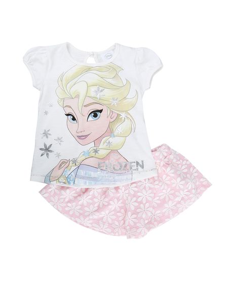 Conjunto-Blusa-com-Estampa-Frozen---Short-Menina-Off-White-8149298-Off_White_1