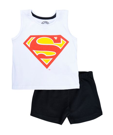 Conjunto-Regata-com-Estampa-Super-Homem---Short-Menino-Branco-8162548-Branco_1