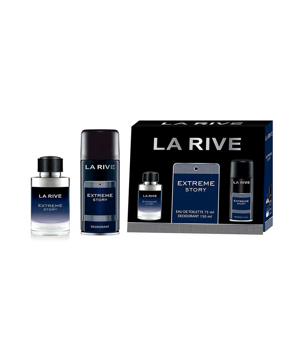 Kit La Rive Extreme Masc Eau de Toilette 75 Ml + Desodorante Masc 150 Ml Único