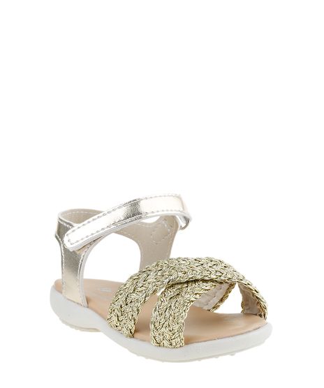 Sandalia-com-Trancado-Menina-Dourado-8143027-Dourado_1