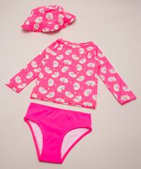 conjunto-de-blusa-manga-longa-estampada-de-unicornio---calcinha---bucket-hat-com-protecao-uv50--rosa-neon-1005448-Rosa_Neon_5