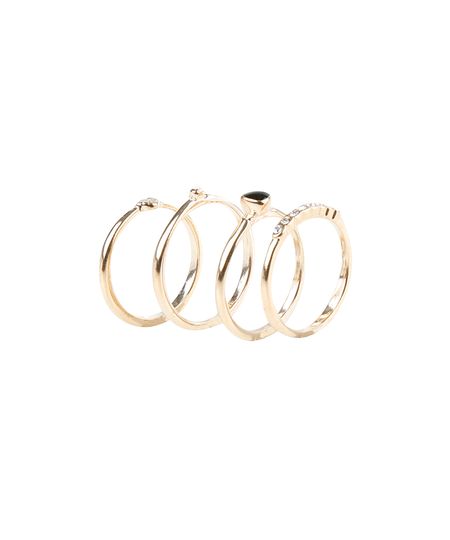 Kit-de-Aneis-com-Strass-Dourado-8128537-Dourado_1 Kit-de-Aneis-com-Strass-Dourado-8128537-Dourado_1