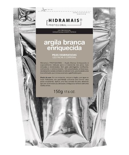 Mascara-Facial-Argila-Branca-Hidramais-150g-Unico-1013086-Unico_1