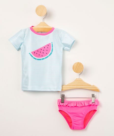 Moda Infantil - Moda Praia - Biquinis 6-9 meses – cea