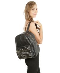 Mochila-com-Textura-Animal-Print-e-Tachas-Preta-8045565-Preto_5