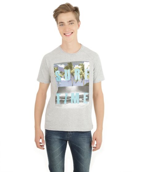 Camiseta-com-Estampa-de-Praia-Cinza-Mescla-8093130-Cinza_Mescla_1