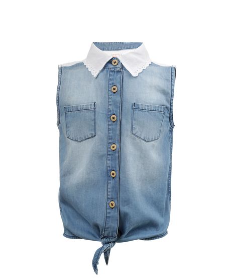 Camisa-Jeans-com-Amarracao-Menina-Azul-Claro-7981847-Azul_Claro_1