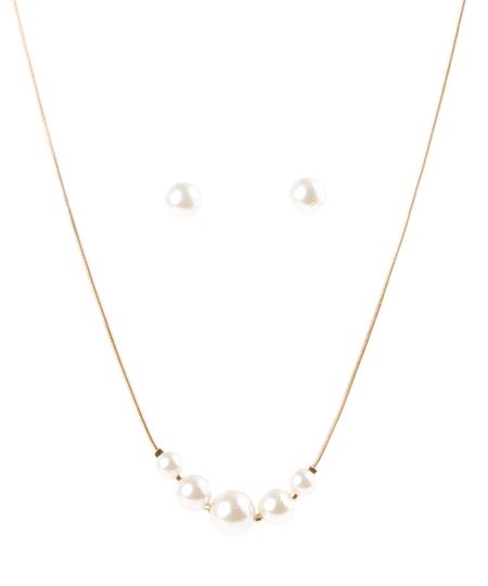 Kit-de-Par-de-Brincos---Colar-Dourado-8128542-Dourado_1