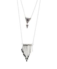 Colar-Duplo-com-Pingentes-Triangulares-Prateado-8098975-Prateado_1