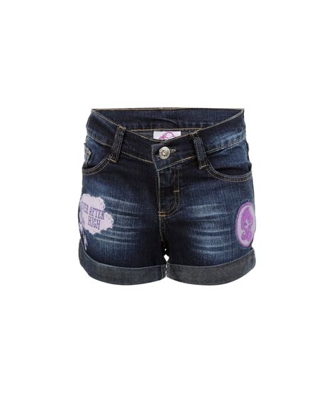 Short-Jeans-com-Bordado-Ever-After-High-Menina-Azul-Escuro-8137204-Azul_Escuro_1