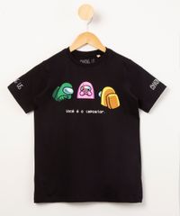 camiseta-infantil-de-algodao-among-us--voce-e-o-impostor--manga-curta-preta-1017578-Preto_1