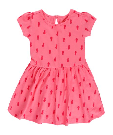 Vestido-Estampado-de-Abacaxis-Menina-Rosa-8001212-Rosa_1