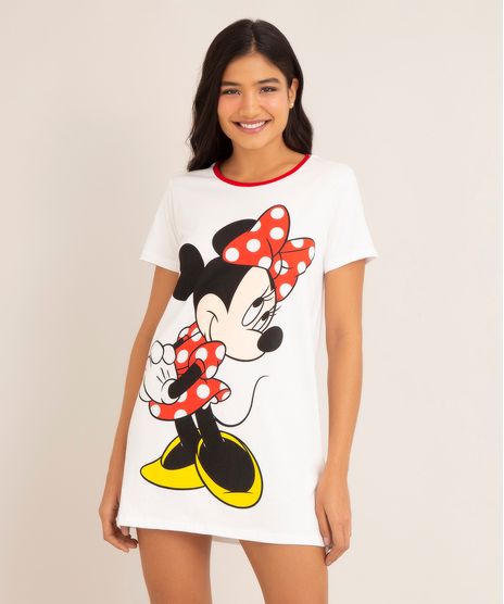 camisola-manga-curta-de-algodao-minnie-branca-1006146-Branco_1