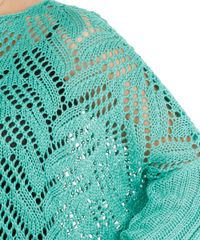 Sueter-Plus-Size-em-Trico-Verde-8062292-Verde_4