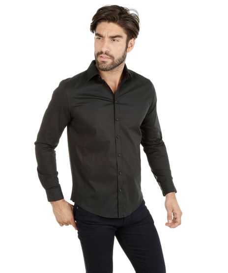 Camisa-Social-Slim-Preta-7967847-Preto_1