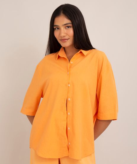 camisa linho cea