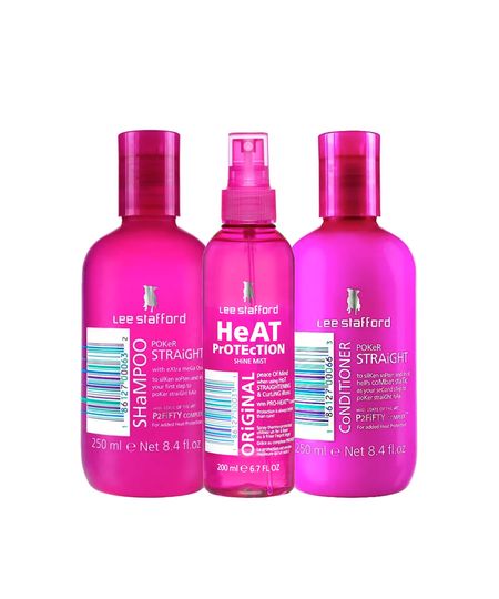 Kit Poker Straight Shampoo 250ml + Condicionador 250ml + Protetor Térmico Flat Iron 200ml Menor preço em Kit Poker Straight Shampoo 250ml + Condicionador 250ml + Protetor Térmico Flat Iron 200ml