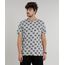Camiseta-Masculina-Estampada-de-Folhas-Manga-Curta-Gola-Careca-Cinza-Mescla-9294434-Cinza_Mescla_1