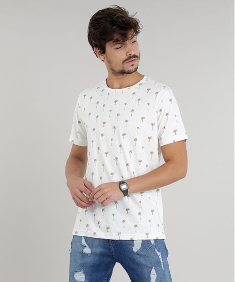 Camiseta-Masculina-Estampada-de-Coqueiros-Manga-Curta-Gola-Careca-Off-White-9294427-Off_White_1