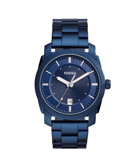 Relógio Fossil Masculino Machine Azul - FS5231/1AN Menor preço em Relógio Fossil Masculino Machine Azul - FS5231/1AN