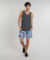 Regata-Masculina--Stay-Chill--Gola-Careca-Cinza-Mescla-Escuro-9258862-Cinza_Mescla_Escuro_3