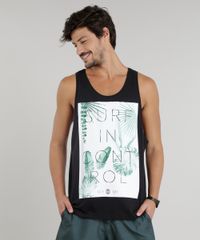 Regata-Masculina-com-Estampa-de-Folhas-Gola-Careca-Preta-9258861-Preto_1