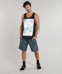 Regata-Masculina-com-Estampa-de-Folhas-Gola-Careca-Preta-9258861-Preto_3