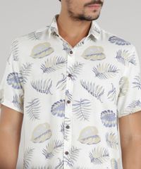 Camisa-Masculina-Estampada-de-Folhagem-Manga-Curta-Off-White-9146544-Off_White_4 Camisa-Masculina-Estampada-de-Folhagem-Manga-Curta-Off-White-9146544-Off_White_4