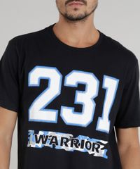 Camiseta-Masculina-Esportiva-Ace--231-Warrior--Manga-Curta-Gola-Careca-Preta-9333840-Preto_4