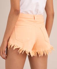 short-de-sarja-cintura-alta-com-barra-desfiada-laranja-1012592-Laranja_2