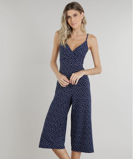 Macacao-Feminino-Pantacourt-Estampado-de-Poas-Alcas-Finas-Decote-V-Azul-Marinho-9298010-Azul_Marinho_1