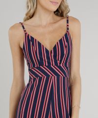 Macacao-Feminino-Pantacourt-Listrado-Alcas-Finas-Decote-V-Azul-Marinho-9298009-Azul_Marinho_4 Macacao-Feminino-Pantacourt-Listrado-Alcas-Finas-Decote-V-Azul-Marinho-9298009-Azul_Marinho_4