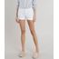Short-Feminino-Reto-Estampado-de-Poa-Barra-Dobrada-Branco-9328487-Branco_1