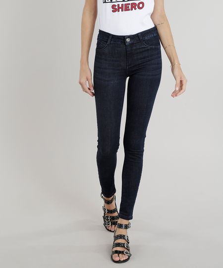 Calca-Jeans-Feminina-Super-Skinny-Push-Up-Sawary-Azul-Escuro-9322487-Azul_Escuro_1