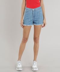 Short-Jeans-Feminino-Vintage-Listrado-Azul-Claro-9263423-Azul_Claro_1