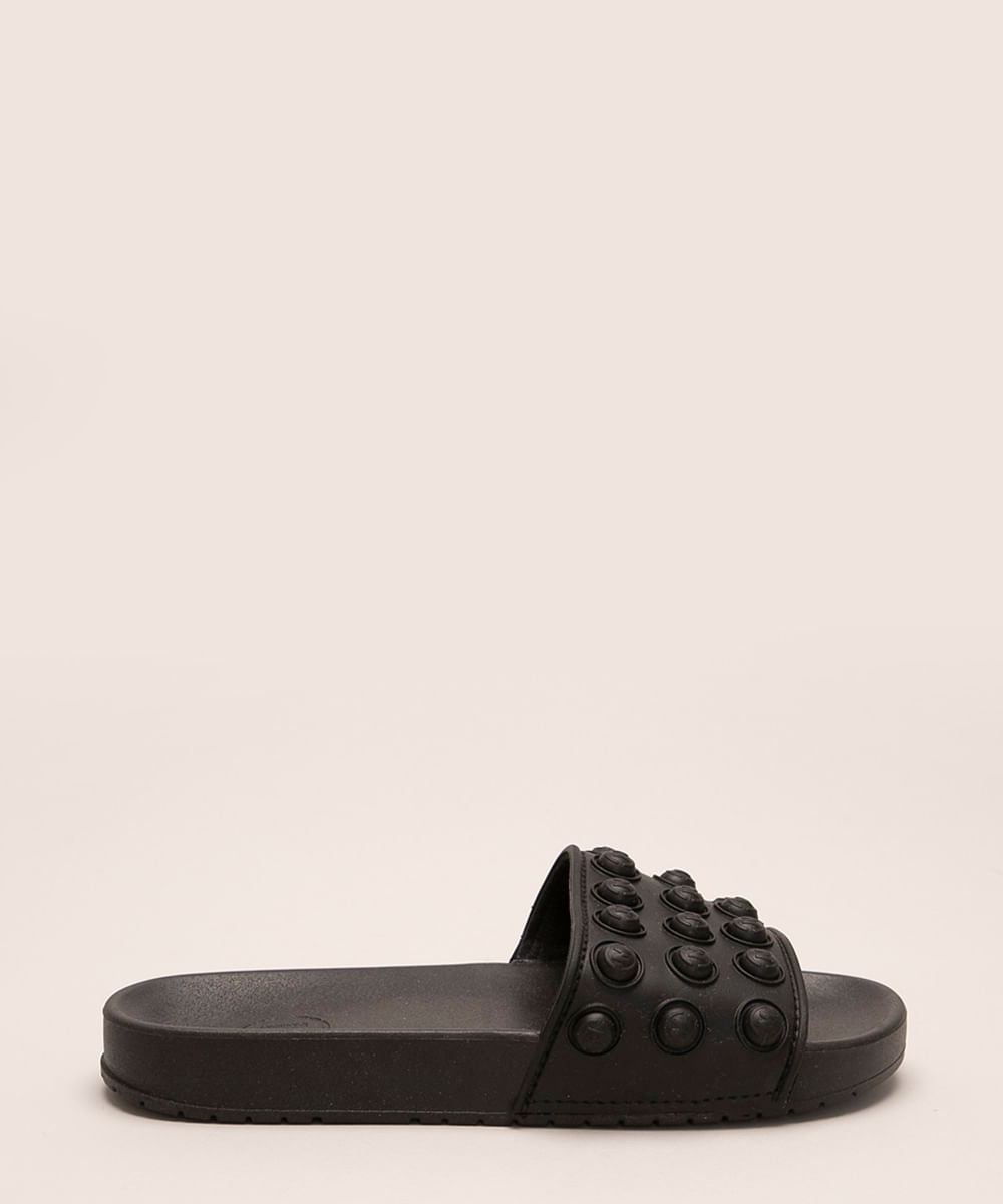 chinelo slide pop it molekinho preto