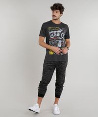 Camiseta-Masculina--Famous--Manga-Curta-Gola-Careca-Cinza-Mescla-Escuro-9203364-Cinza_Mescla_Escuro_3