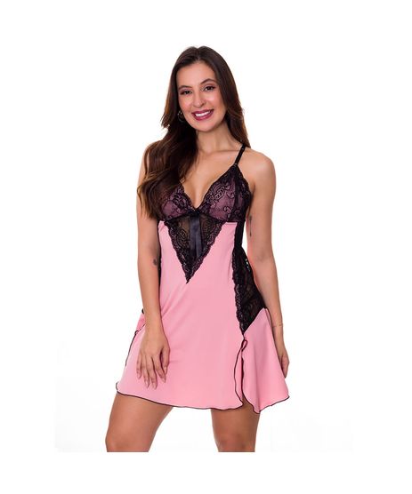 lingerie sexy feminina XL. Sexy lingerie lace sexy manga longa nightdress  preto (Color : Preto, Size : XXX-Large) : : Moda