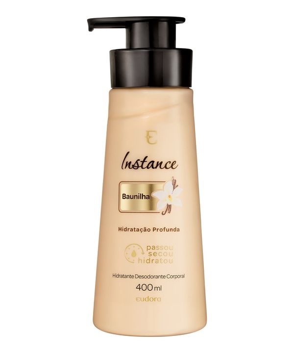 creme hidratante corporal baunilha eudora único 400 ML