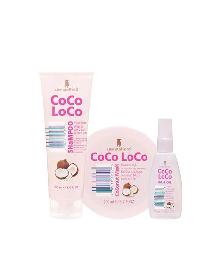 Kit Shampoo 250ml + Coconut Mask 200ml + Óleo Coco Loco 75ml Menor preço em Kit Shampoo 250ml + Coconut Mask 200ml + Óleo Coco Loco 75ml