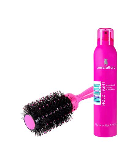 Kit Fixador Modelador Hold Tight Spray 250ml + Escova Modeladora My Big Fat Silky Smoother Menor preço em Kit Fixador Modelador Hold Tight Spray 250ml + Escova Modeladora My Big Fat Silky Smoother