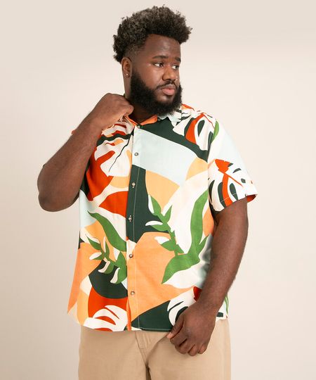 camisa-plus-size-de-viscose-estampada-folhagens-manga-curta-multicor-1006379-Multicor_1 camisa-plus-size-de-viscose-estampada-folhagens-manga-curta-multicor-1006379-Multicor_1