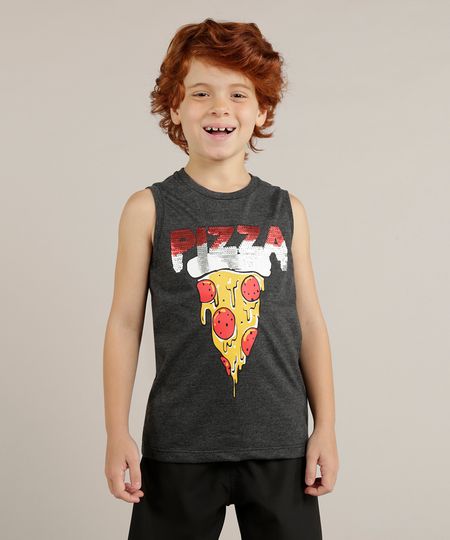 Regata-Infantil--Pizza--com-Paetes-Dupla-Face-Gola-Careca-Cinza-Mescla-Escuro-9265219-Cinza_Mescla_Escuro_1