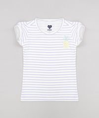 Blusa-Infantil-Listrada-com-Abacaxi-Manga-Curta-Decote-Redondo-Off-White-9220805-Off_White_1_1