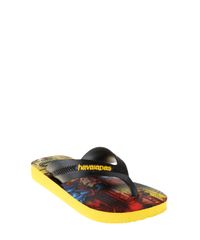 Chinelo-Havaianas-com-Estampa-Super-Homem-Amarelo-8138479-Amarelo_1