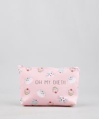 Necessaire-Feminina-Estampada-de-Ratinhos-Rosa-Claro-9325475-Rosa_Claro_1